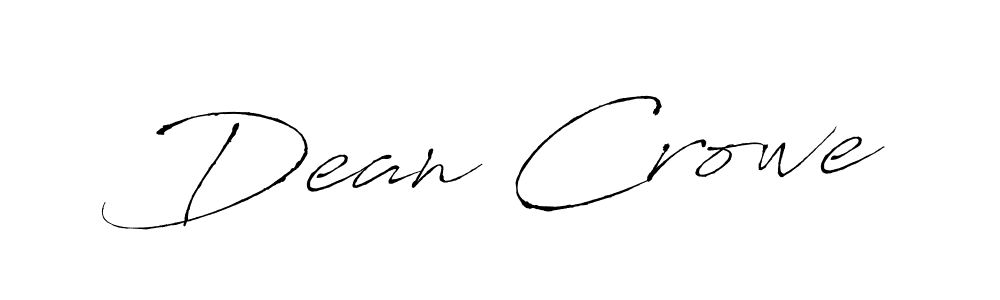 Make a short Dean Crowe signature style. Manage your documents anywhere anytime using Antro_Vectra. Create and add eSignatures, submit forms, share and send files easily. Dean Crowe signature style 6 images and pictures png