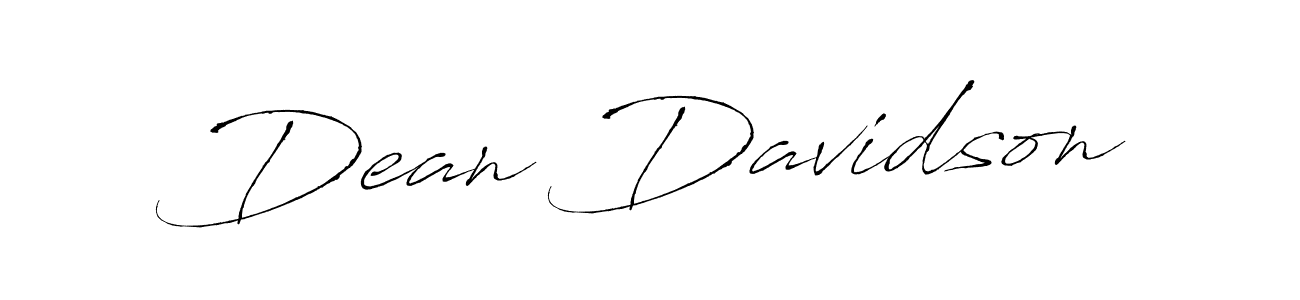 Create a beautiful signature design for name Dean Davidson. With this signature (Antro_Vectra) fonts, you can make a handwritten signature for free. Dean Davidson signature style 6 images and pictures png
