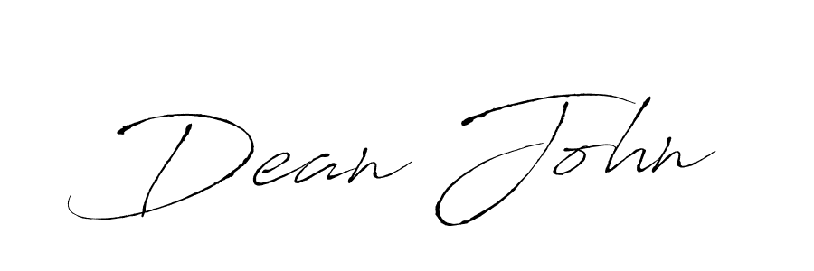 Create a beautiful signature design for name Dean John. With this signature (Antro_Vectra) fonts, you can make a handwritten signature for free. Dean John signature style 6 images and pictures png