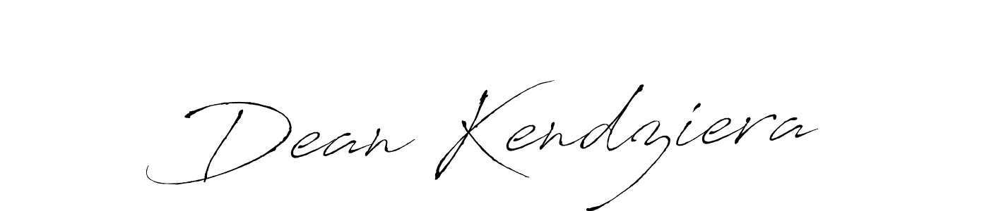 Dean Kendziera stylish signature style. Best Handwritten Sign (Antro_Vectra) for my name. Handwritten Signature Collection Ideas for my name Dean Kendziera. Dean Kendziera signature style 6 images and pictures png