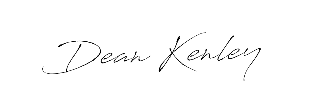 Design your own signature with our free online signature maker. With this signature software, you can create a handwritten (Antro_Vectra) signature for name Dean Kenley. Dean Kenley signature style 6 images and pictures png