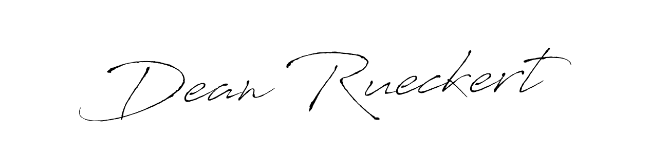 Also we have Dean Rueckert name is the best signature style. Create professional handwritten signature collection using Antro_Vectra autograph style. Dean Rueckert signature style 6 images and pictures png