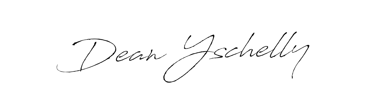 You should practise on your own different ways (Antro_Vectra) to write your name (Dean Yschelly) in signature. don't let someone else do it for you. Dean Yschelly signature style 6 images and pictures png