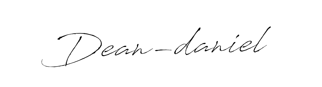 Create a beautiful signature design for name Dean-daniel. With this signature (Antro_Vectra) fonts, you can make a handwritten signature for free. Dean-daniel signature style 6 images and pictures png