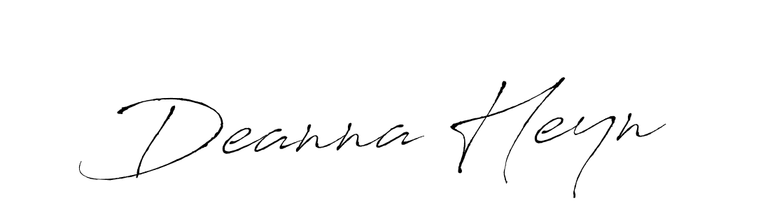 Similarly Antro_Vectra is the best handwritten signature design. Signature creator online .You can use it as an online autograph creator for name Deanna Heyn. Deanna Heyn signature style 6 images and pictures png