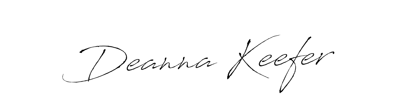 Design your own signature with our free online signature maker. With this signature software, you can create a handwritten (Antro_Vectra) signature for name Deanna Keefer. Deanna Keefer signature style 6 images and pictures png