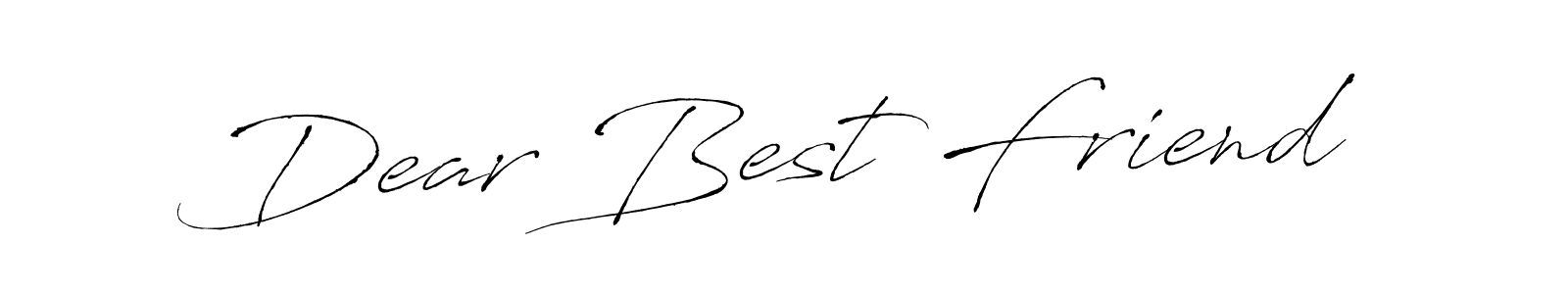 Similarly Antro_Vectra is the best handwritten signature design. Signature creator online .You can use it as an online autograph creator for name Dear Best Friend. Dear Best Friend signature style 6 images and pictures png
