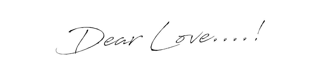 if you are searching for the best signature style for your name Dear Love....!. so please give up your signature search. here we have designed multiple signature styles  using Antro_Vectra. Dear Love....! signature style 6 images and pictures png