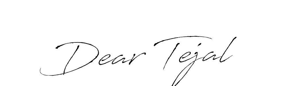 It looks lik you need a new signature style for name Dear Tejal. Design unique handwritten (Antro_Vectra) signature with our free signature maker in just a few clicks. Dear Tejal signature style 6 images and pictures png