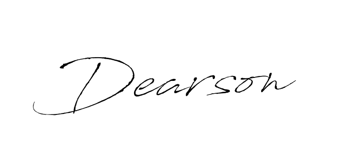 if you are searching for the best signature style for your name Dearson. so please give up your signature search. here we have designed multiple signature styles  using Antro_Vectra. Dearson signature style 6 images and pictures png