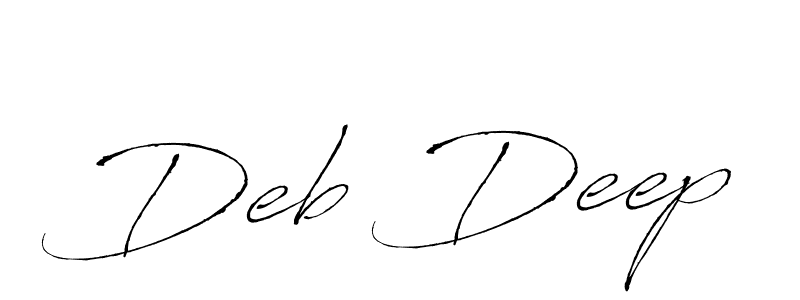 Once you've used our free online signature maker to create your best signature Antro_Vectra style, it's time to enjoy all of the benefits that Deb Deep name signing documents. Deb Deep signature style 6 images and pictures png