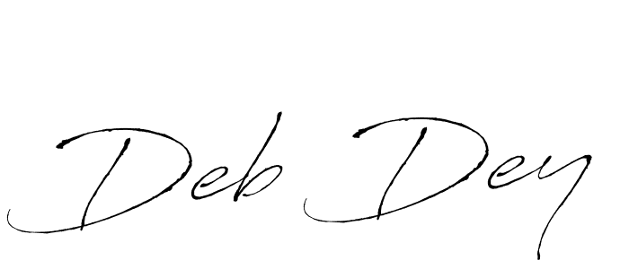 Similarly Antro_Vectra is the best handwritten signature design. Signature creator online .You can use it as an online autograph creator for name Deb Dey. Deb Dey signature style 6 images and pictures png
