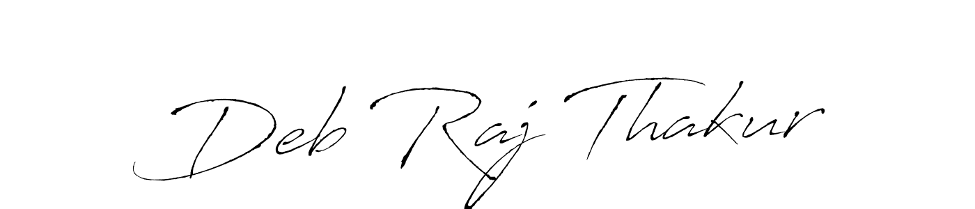 You should practise on your own different ways (Antro_Vectra) to write your name (Deb Raj Thakur) in signature. don't let someone else do it for you. Deb Raj Thakur signature style 6 images and pictures png