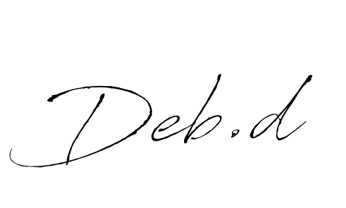 Here are the top 10 professional signature styles for the name Deb.d. These are the best autograph styles you can use for your name. Deb.d signature style 6 images and pictures png