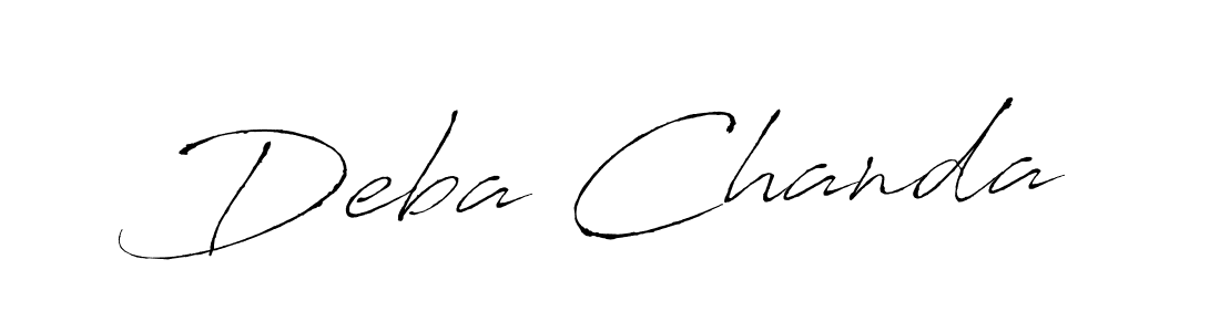 You should practise on your own different ways (Antro_Vectra) to write your name (Deba Chanda) in signature. don't let someone else do it for you. Deba Chanda signature style 6 images and pictures png