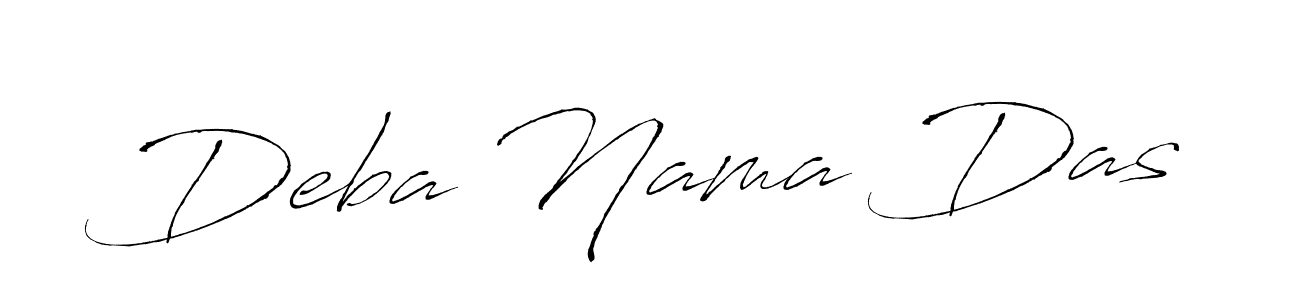 Antro_Vectra is a professional signature style that is perfect for those who want to add a touch of class to their signature. It is also a great choice for those who want to make their signature more unique. Get Deba Nama Das name to fancy signature for free. Deba Nama Das signature style 6 images and pictures png