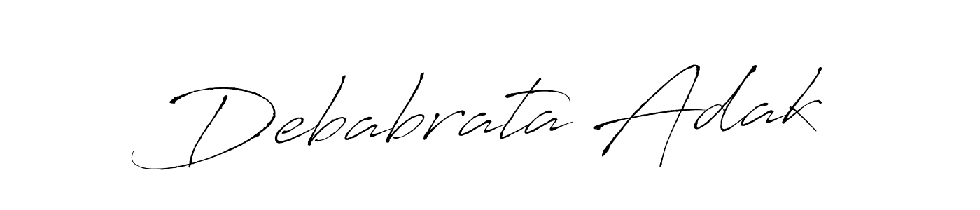 Once you've used our free online signature maker to create your best signature Antro_Vectra style, it's time to enjoy all of the benefits that Debabrata Adak name signing documents. Debabrata Adak signature style 6 images and pictures png