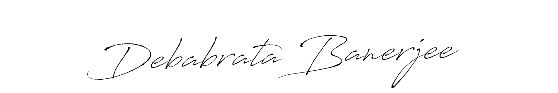 How to make Debabrata Banerjee signature? Antro_Vectra is a professional autograph style. Create handwritten signature for Debabrata Banerjee name. Debabrata Banerjee signature style 6 images and pictures png