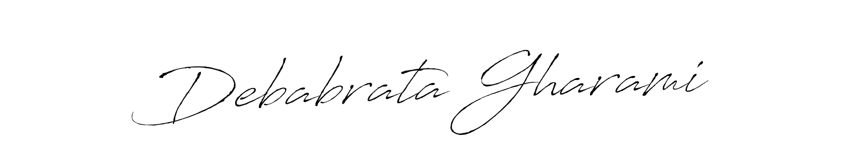 Antro_Vectra is a professional signature style that is perfect for those who want to add a touch of class to their signature. It is also a great choice for those who want to make their signature more unique. Get Debabrata Gharami name to fancy signature for free. Debabrata Gharami signature style 6 images and pictures png