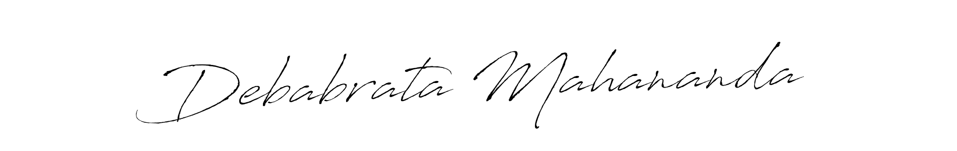 Use a signature maker to create a handwritten signature online. With this signature software, you can design (Antro_Vectra) your own signature for name Debabrata Mahananda. Debabrata Mahananda signature style 6 images and pictures png