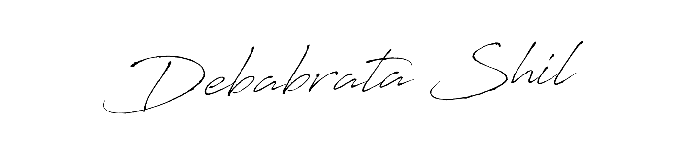 Make a beautiful signature design for name Debabrata Shil. Use this online signature maker to create a handwritten signature for free. Debabrata Shil signature style 6 images and pictures png