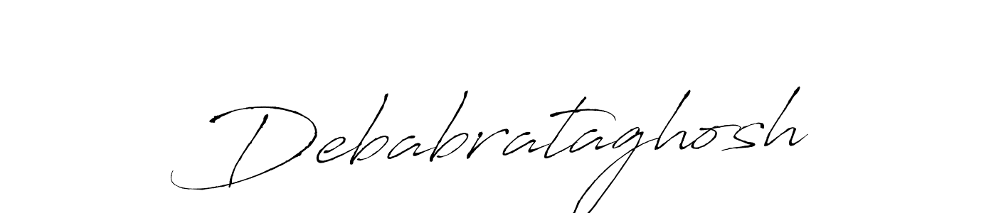 Create a beautiful signature design for name Debabrataghosh. With this signature (Antro_Vectra) fonts, you can make a handwritten signature for free. Debabrataghosh signature style 6 images and pictures png