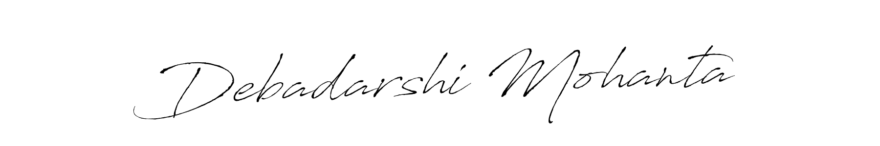 Debadarshi Mohanta stylish signature style. Best Handwritten Sign (Antro_Vectra) for my name. Handwritten Signature Collection Ideas for my name Debadarshi Mohanta. Debadarshi Mohanta signature style 6 images and pictures png