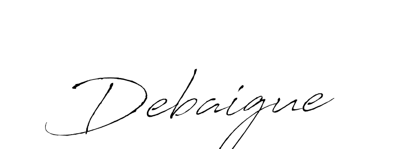 You should practise on your own different ways (Antro_Vectra) to write your name (Debaigue) in signature. don't let someone else do it for you. Debaigue signature style 6 images and pictures png