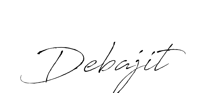 You should practise on your own different ways (Antro_Vectra) to write your name (Debajit) in signature. don't let someone else do it for you. Debajit signature style 6 images and pictures png