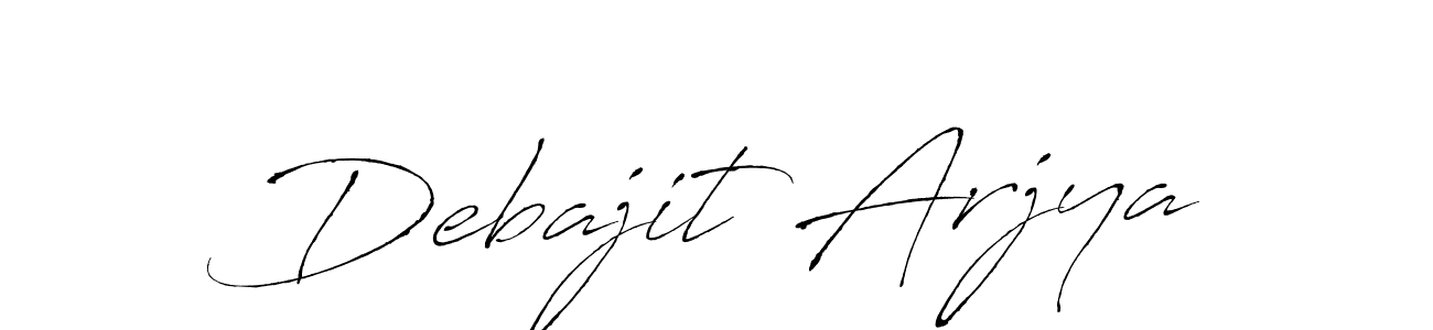 Once you've used our free online signature maker to create your best signature Antro_Vectra style, it's time to enjoy all of the benefits that Debajit Arjya name signing documents. Debajit Arjya signature style 6 images and pictures png