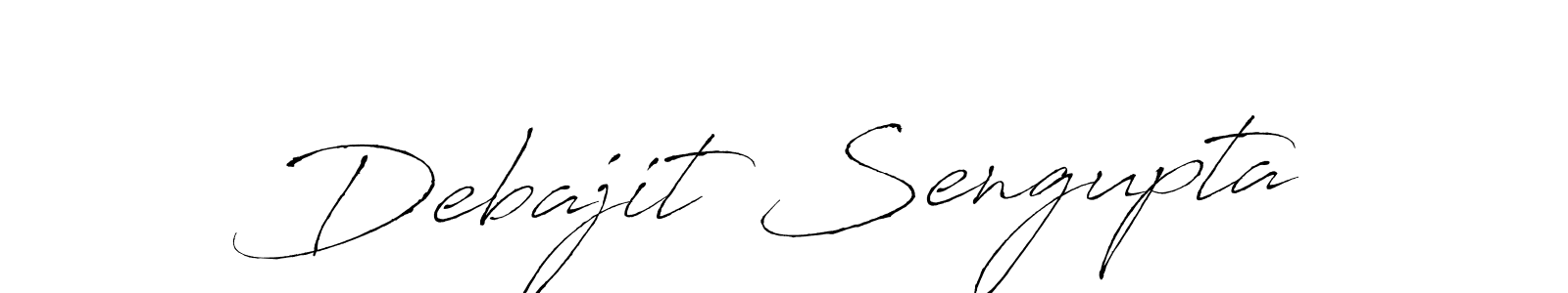 How to make Debajit Sengupta signature? Antro_Vectra is a professional autograph style. Create handwritten signature for Debajit Sengupta name. Debajit Sengupta signature style 6 images and pictures png