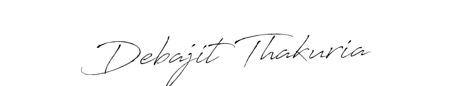 This is the best signature style for the Debajit Thakuria name. Also you like these signature font (Antro_Vectra). Mix name signature. Debajit Thakuria signature style 6 images and pictures png