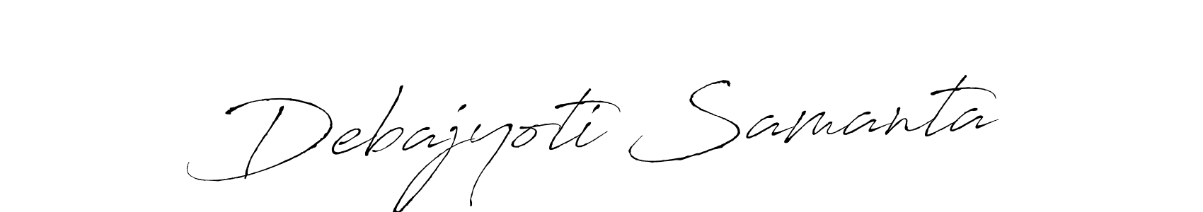 Make a beautiful signature design for name Debajyoti Samanta. Use this online signature maker to create a handwritten signature for free. Debajyoti Samanta signature style 6 images and pictures png