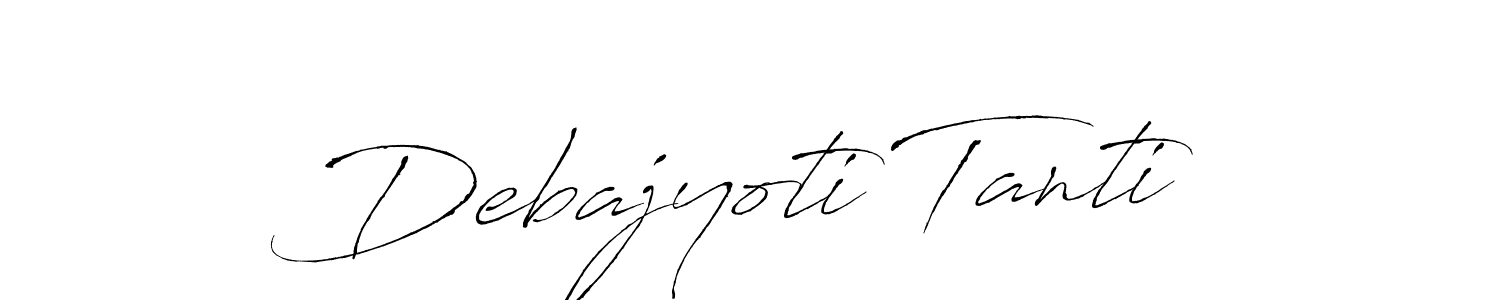 Once you've used our free online signature maker to create your best signature Antro_Vectra style, it's time to enjoy all of the benefits that Debajyoti Tanti name signing documents. Debajyoti Tanti signature style 6 images and pictures png