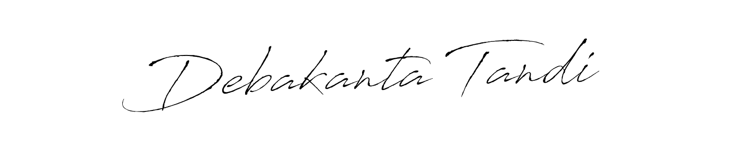 Similarly Antro_Vectra is the best handwritten signature design. Signature creator online .You can use it as an online autograph creator for name Debakanta Tandi. Debakanta Tandi signature style 6 images and pictures png