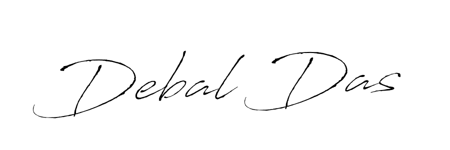 Make a beautiful signature design for name Debal Das. With this signature (Antro_Vectra) style, you can create a handwritten signature for free. Debal Das signature style 6 images and pictures png