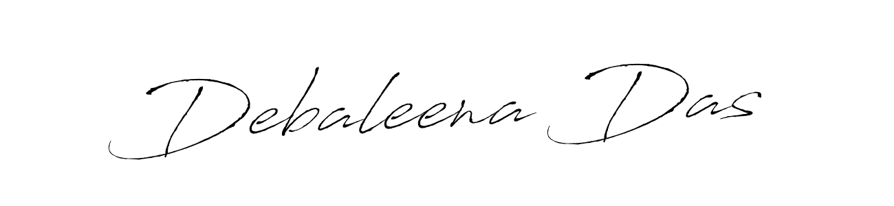 Create a beautiful signature design for name Debaleena Das. With this signature (Antro_Vectra) fonts, you can make a handwritten signature for free. Debaleena Das signature style 6 images and pictures png