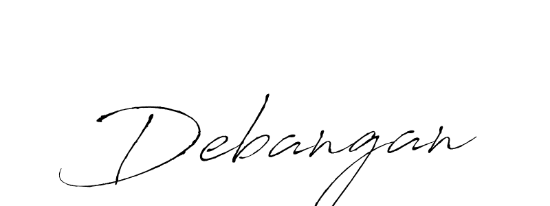 Make a beautiful signature design for name Debangan. Use this online signature maker to create a handwritten signature for free. Debangan signature style 6 images and pictures png
