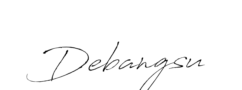 How to Draw Debangsu signature style? Antro_Vectra is a latest design signature styles for name Debangsu. Debangsu signature style 6 images and pictures png