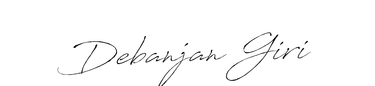 Also You can easily find your signature by using the search form. We will create Debanjan Giri name handwritten signature images for you free of cost using Antro_Vectra sign style. Debanjan Giri signature style 6 images and pictures png