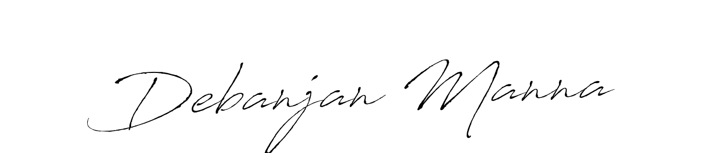 Make a beautiful signature design for name Debanjan Manna. Use this online signature maker to create a handwritten signature for free. Debanjan Manna signature style 6 images and pictures png