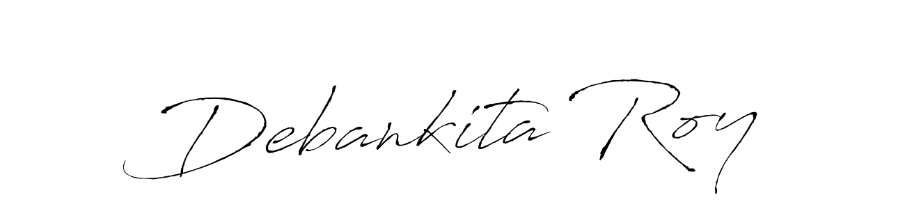 Also You can easily find your signature by using the search form. We will create Debankita Roy name handwritten signature images for you free of cost using Antro_Vectra sign style. Debankita Roy signature style 6 images and pictures png