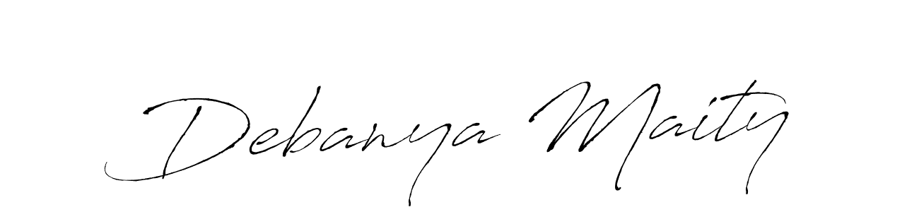 Make a beautiful signature design for name Debanya Maity. Use this online signature maker to create a handwritten signature for free. Debanya Maity signature style 6 images and pictures png