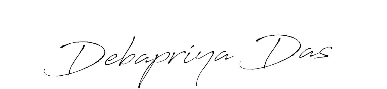 Also You can easily find your signature by using the search form. We will create Debapriya Das name handwritten signature images for you free of cost using Antro_Vectra sign style. Debapriya Das signature style 6 images and pictures png