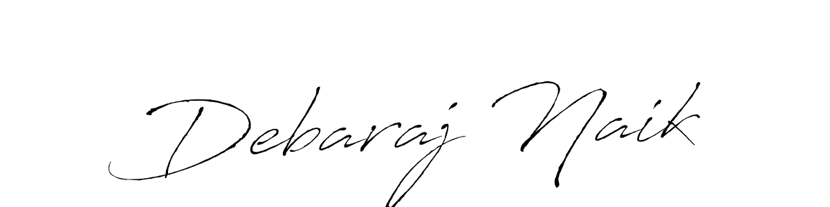Make a beautiful signature design for name Debaraj Naik. With this signature (Antro_Vectra) style, you can create a handwritten signature for free. Debaraj Naik signature style 6 images and pictures png