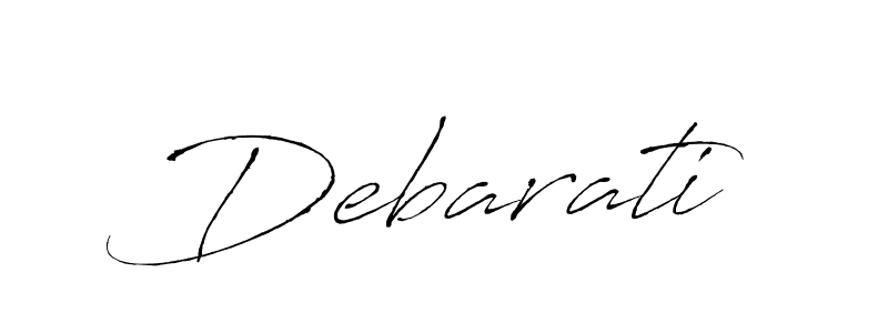 How to make Debarati name signature. Use Antro_Vectra style for creating short signs online. This is the latest handwritten sign. Debarati signature style 6 images and pictures png
