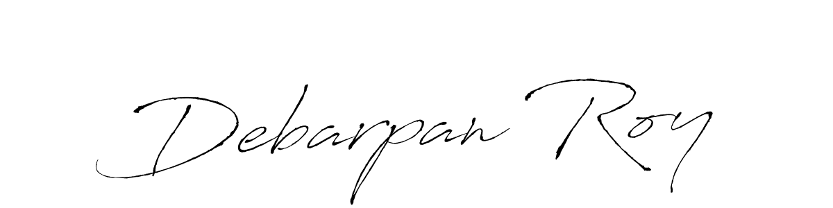 Use a signature maker to create a handwritten signature online. With this signature software, you can design (Antro_Vectra) your own signature for name Debarpan Roy. Debarpan Roy signature style 6 images and pictures png