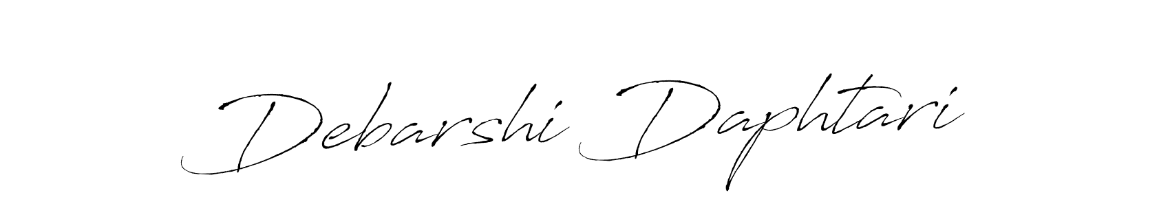 Use a signature maker to create a handwritten signature online. With this signature software, you can design (Antro_Vectra) your own signature for name Debarshi Daphtari. Debarshi Daphtari signature style 6 images and pictures png