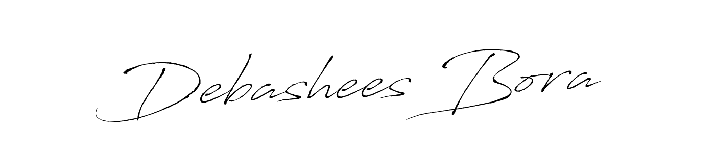 How to make Debashees Bora signature? Antro_Vectra is a professional autograph style. Create handwritten signature for Debashees Bora name. Debashees Bora signature style 6 images and pictures png