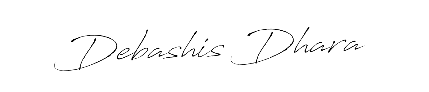 Design your own signature with our free online signature maker. With this signature software, you can create a handwritten (Antro_Vectra) signature for name Debashis Dhara. Debashis Dhara signature style 6 images and pictures png